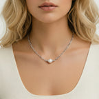 Luna Pearl Chain Necklace