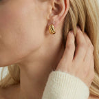 Golden Twist Studs