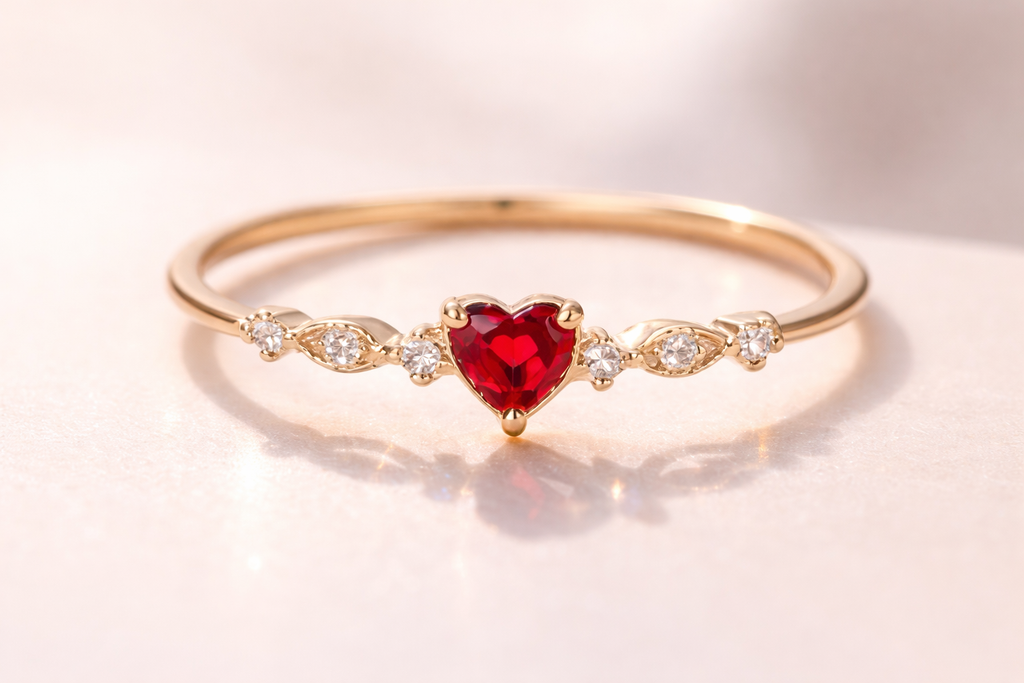 Amara Heart Ring