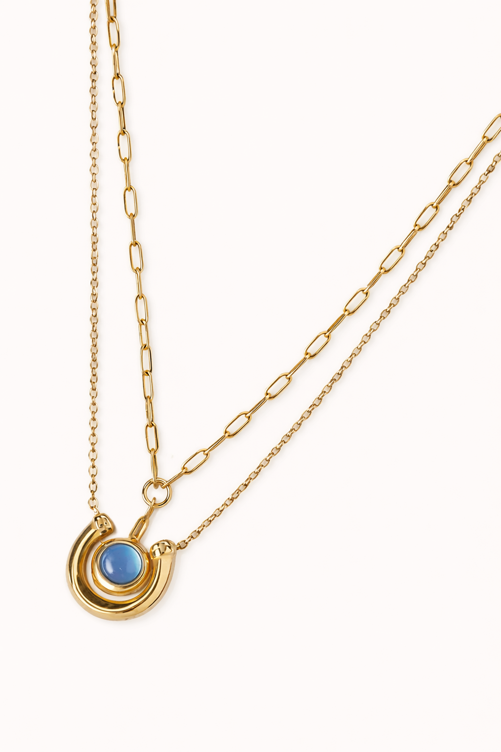 The Solstice Blue Pendant Set